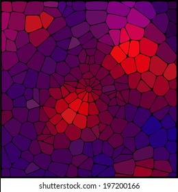abstract background consisting of geometrical shapes