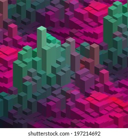 fondo abstracto formado por formas geométricas