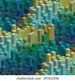 abstract background consisting of geometrical shapes