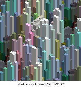 abstract background consisting of geometrical shapes