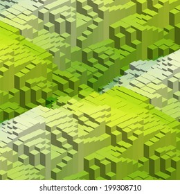 abstract background consisting of geometrical shapes