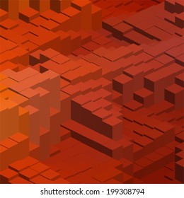 abstract background consisting of geometrical shapes