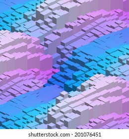 abstract background consisting of geometrical shapes