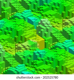 abstract background consisting of geometrical shapes