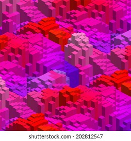 abstract background consisting of geometrical shapes