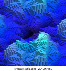 abstract background consisting of geometrical shapes