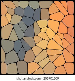 abstract background consisting of geometrical shapes