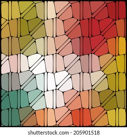 abstract background consisting of geometrical shapes