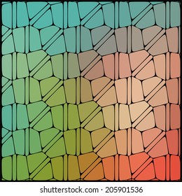 abstrakter Hintergrund, bestehend aus geometrischen Formen