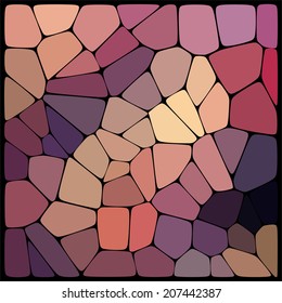 abstract background consisting of geometrical shapes