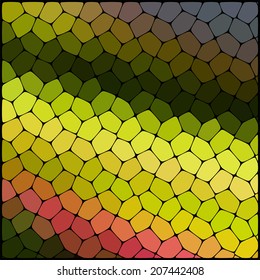 abstract background consisting of geometrical shapes