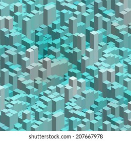 abstract background consisting of geometrical shapes