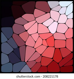 abstract background consisting of geometrical shapes