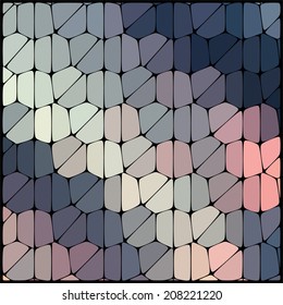 abstract background consisting of geometrical shapes