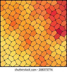 abstract background consisting of geometrical shapes
