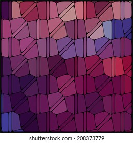 abstract background consisting of geometrical shapes