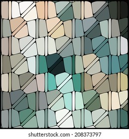 abstract background consisting of geometrical shapes