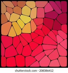 abstract background consisting of geometrical shapes