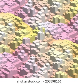 abstract background consisting of geometrical shapes