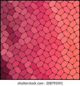 abstract background consisting of geometrical shapes