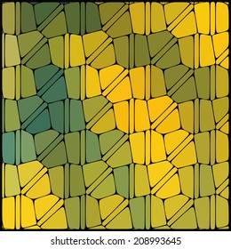 abstract background consisting of geometrical shapes