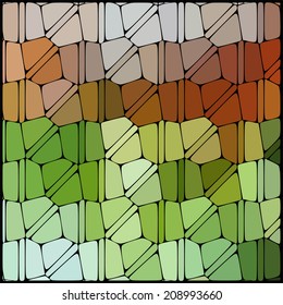 abstract background consisting of geometrical shapes