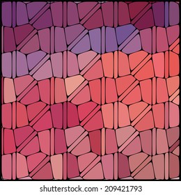 abstract background consisting of geometrical shapes