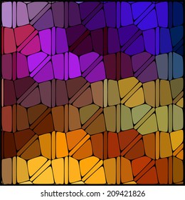 abstract background consisting of geometrical shapes