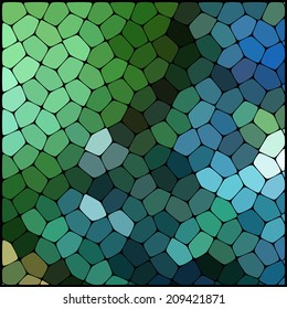 abstract background consisting of geometrical shapes