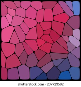 abstract background consisting of geometrical shapes