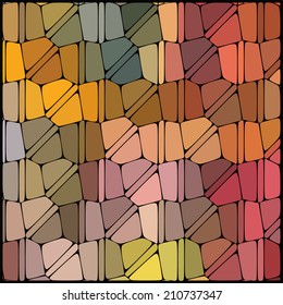 abstract background consisting of geometrical shapes