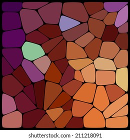 abstract background consisting of geometrical shapes