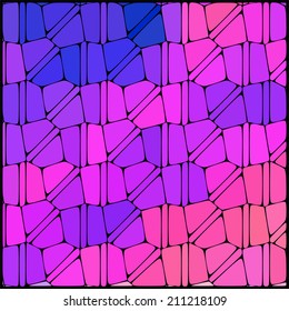 abstract background consisting of geometrical shapes