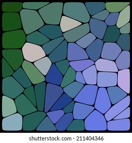 abstract background consisting of geometrical shapes