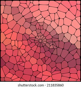 abstract background consisting of geometrical shapes