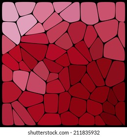 abstract background consisting of geometrical shapes