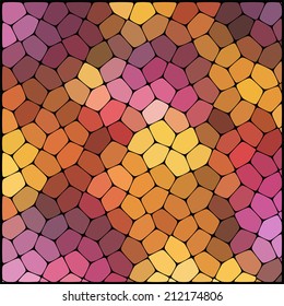 abstract background consisting of geometrical shapes