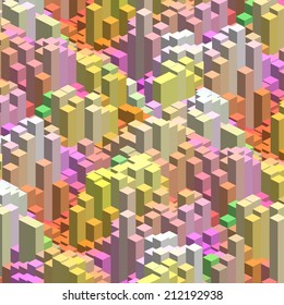 abstract background consisting of geometrical shapes