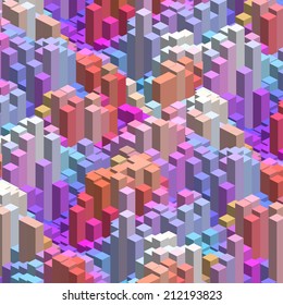 abstract background consisting of geometrical shapes