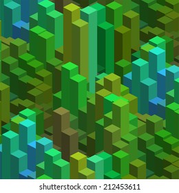 abstract background consisting of geometrical shapes