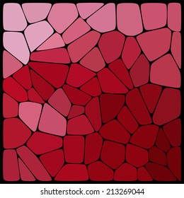 abstract background consisting of geometrical shapes