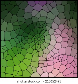 abstract background consisting of geometrical shapes