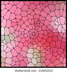 abstract background consisting of geometrical shapes