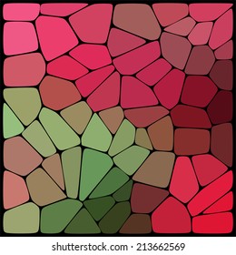 abstract background consisting of geometrical shapes