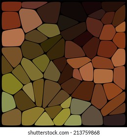 abstract background consisting of geometrical shapes