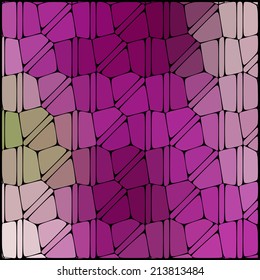 abstract background consisting of geometrical shapes