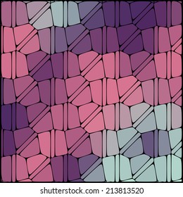 abstract background consisting of geometrical shapes