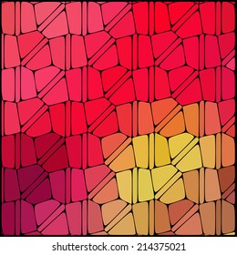 abstract background consisting of geometrical shapes