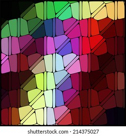 abstract background consisting of geometrical shapes