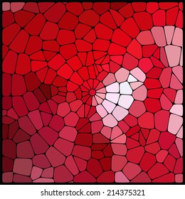 abstract background consisting of geometrical shapes